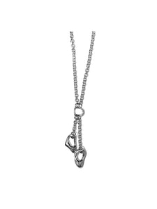 OCTI - Double Island Necklace 18 Inch - AW25 - Silver